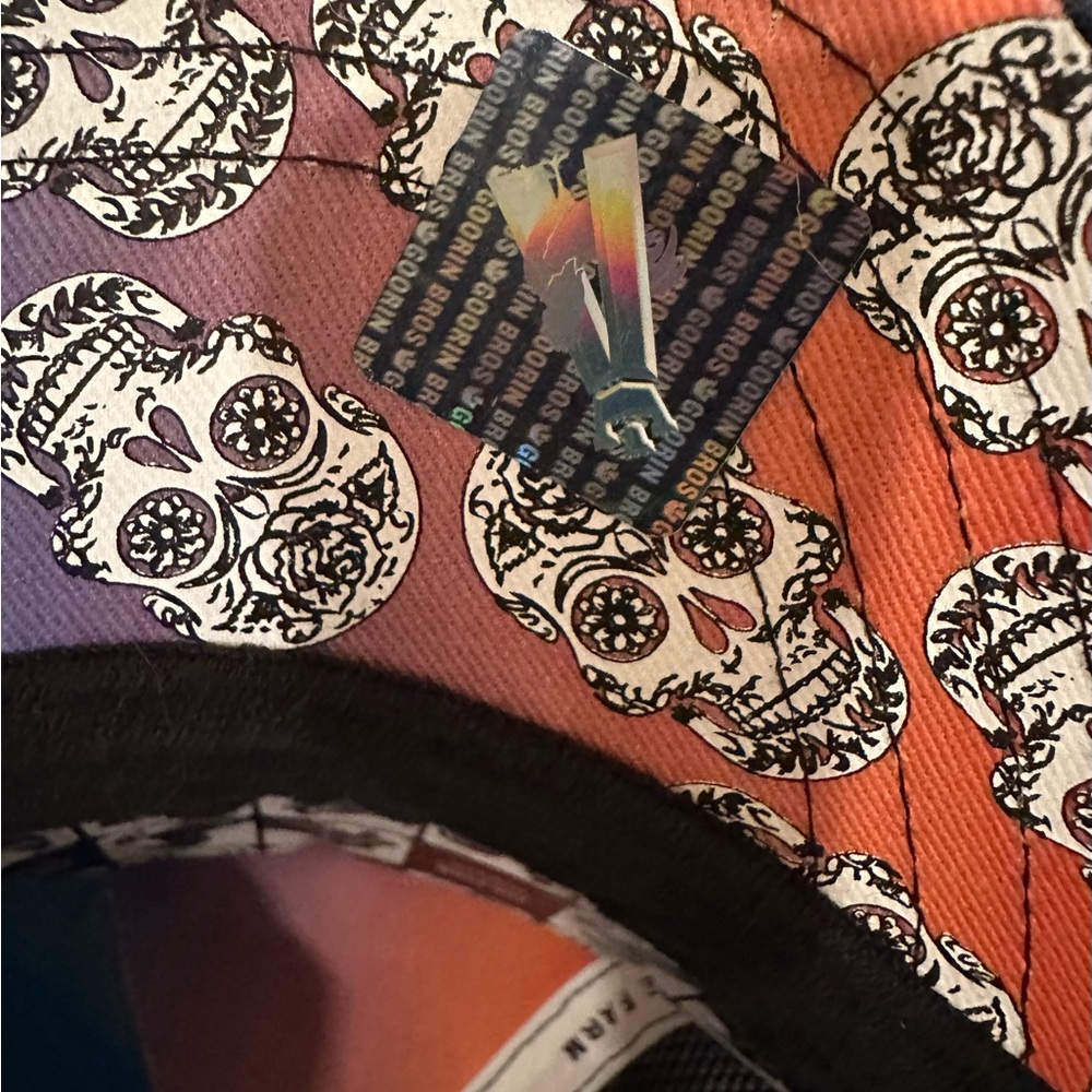 Goorin Bros Multicolor Muerte Skull Dog Cap - Picture 8 of 10